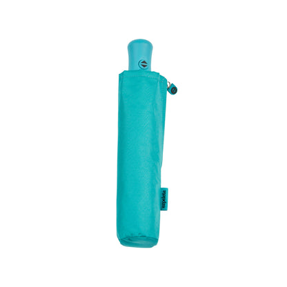 EZPELETA BASIC Auto open/close umbrella - Recycled fabric: Aqua