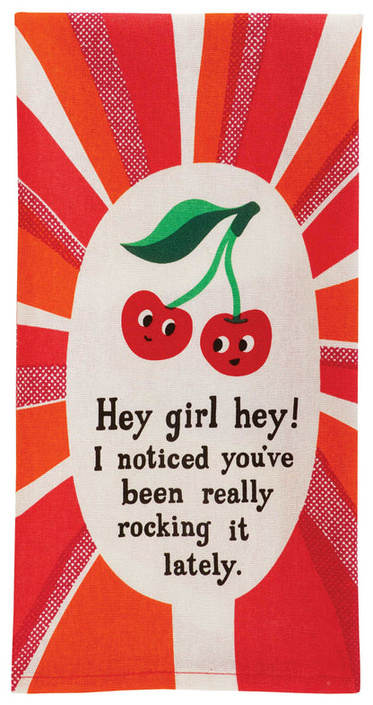 Hey Girl Hey Dish Towel