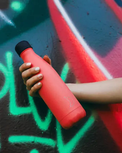 Chilly's 260ml/500ml Monochrome Black Lid