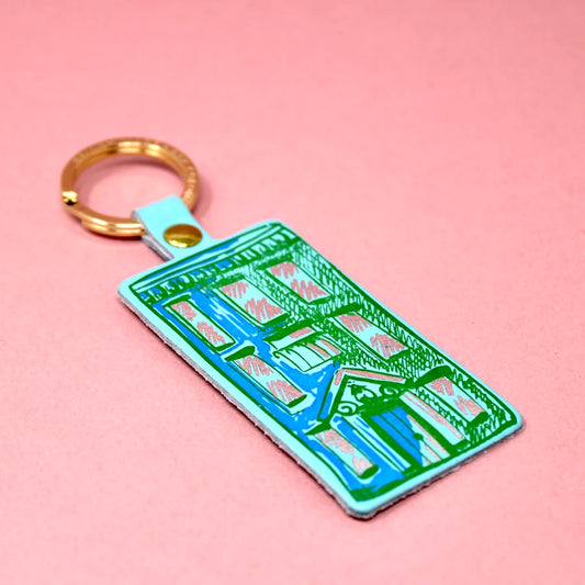 Apartments Key Fob - Turquoise