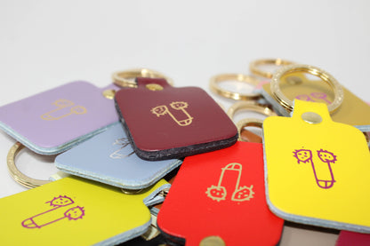 Willy Key Fob: Burnt Orange