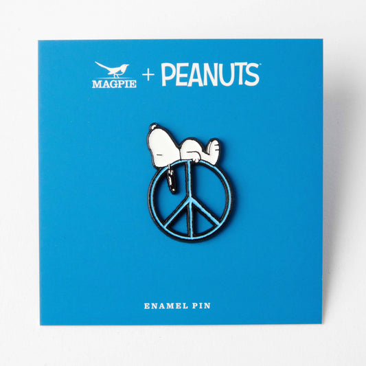 Peanuts Good Vibes Pin - Peace
