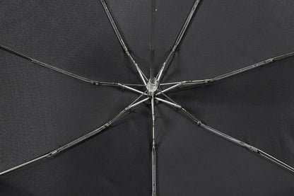 GOTTA MINI Folding Umbrella Black with colour details: Beige