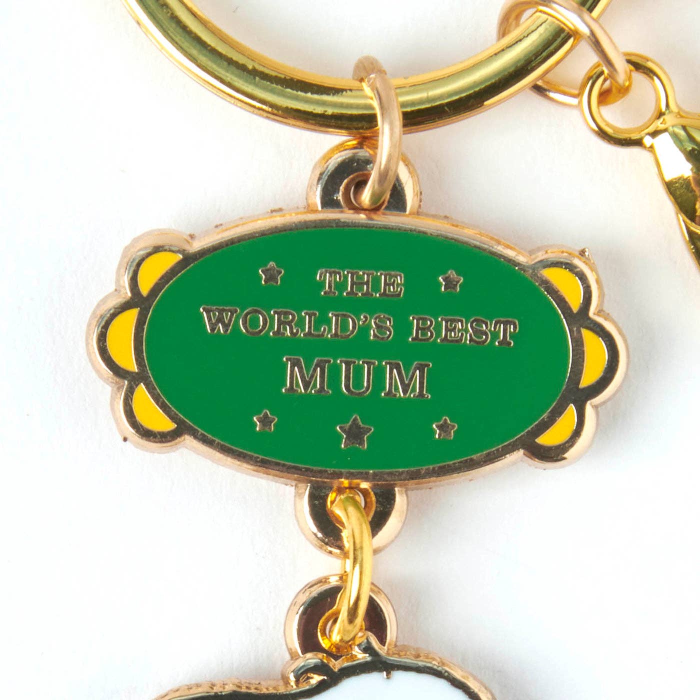 Peanuts World's Best Keyring Mum