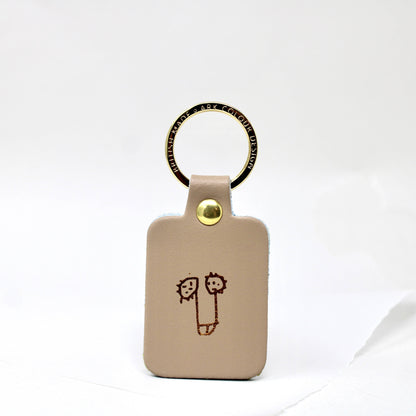 Willy Key Fob: Burnt Orange