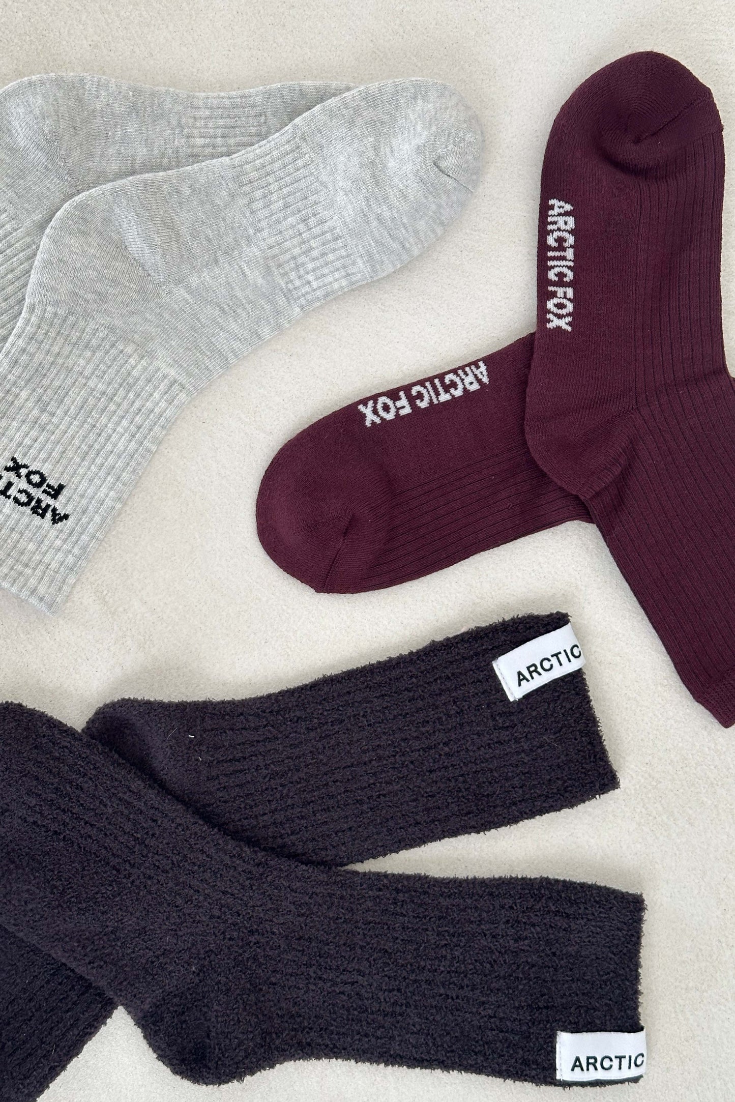 The Everyday Socks - 100% Bamboo - Plum - AW25