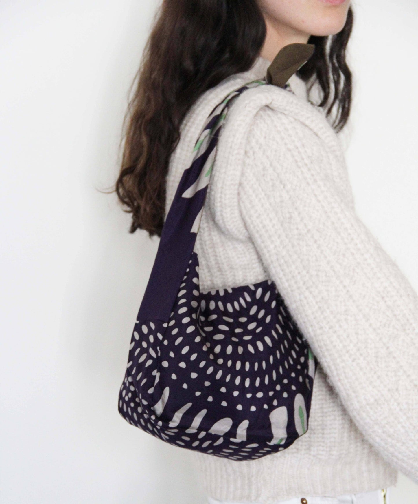 Bobby Bag in Barbizon Plum Silk