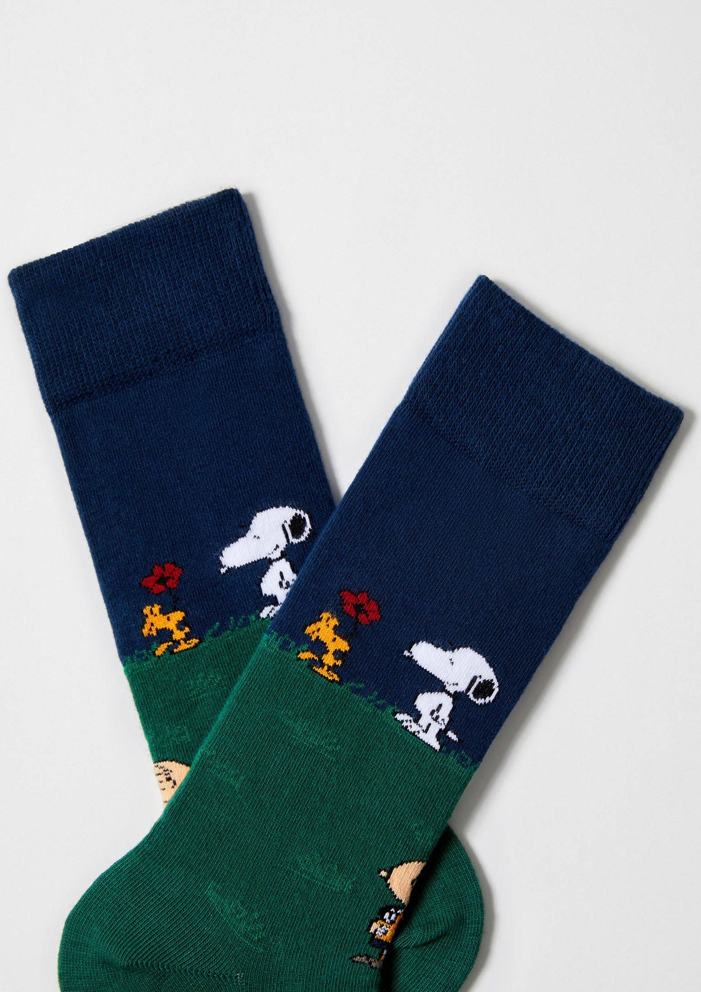 BeSnoopy Friends - 100% Organic Cotton Socks: Green / Intl / 36/40