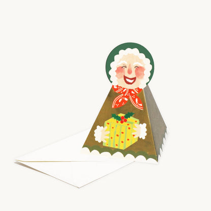 Mrs Claus Stand-Up Card