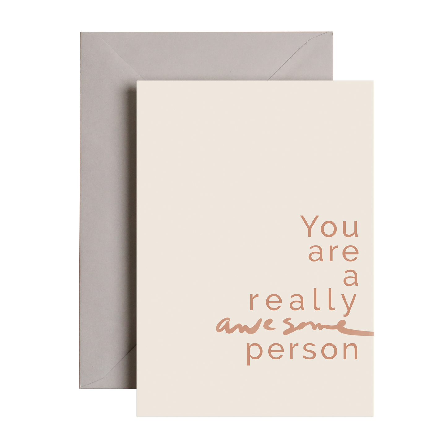 Awesome Person Card | Friendship Love Card | Birthday Card