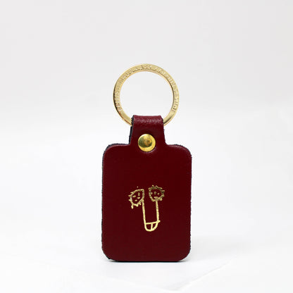 Willy Key Fob: Burnt Orange