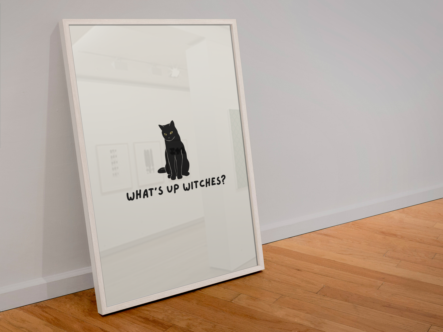 What’s up witches cat print: A5