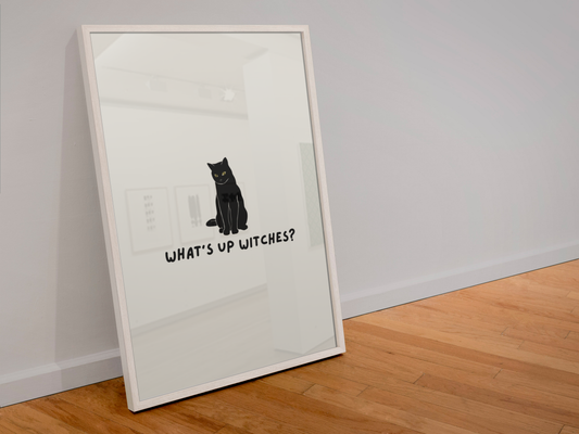 What’s up witches cat print: A5
