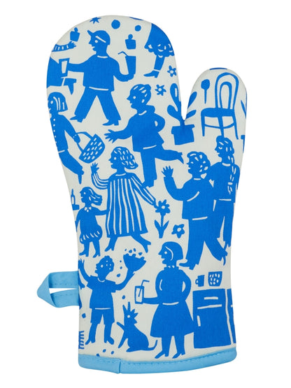Party's in the Kitchen Oven Mitt