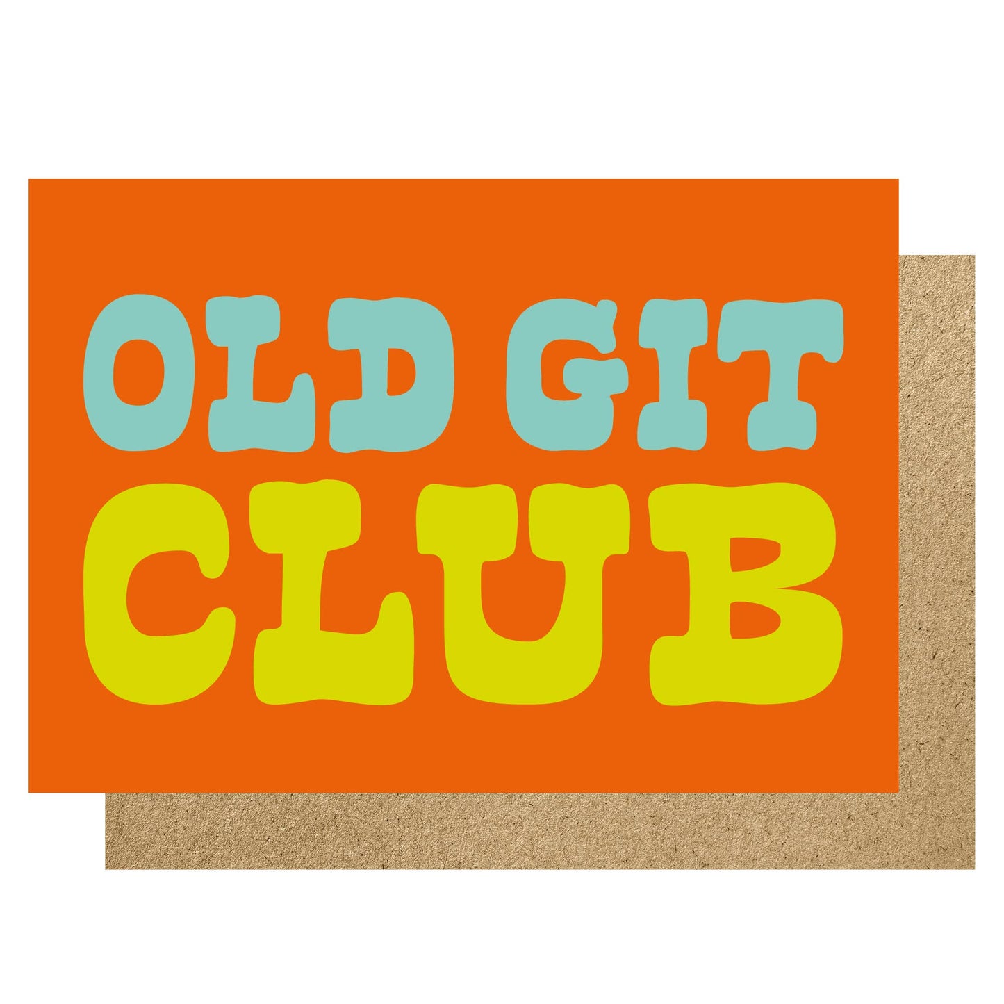 Old Git card
