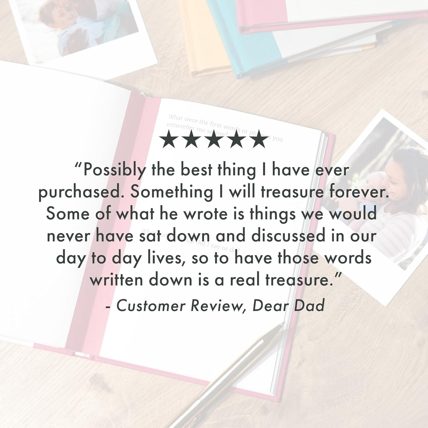 Dear Dad from You to Me Timeless Collection