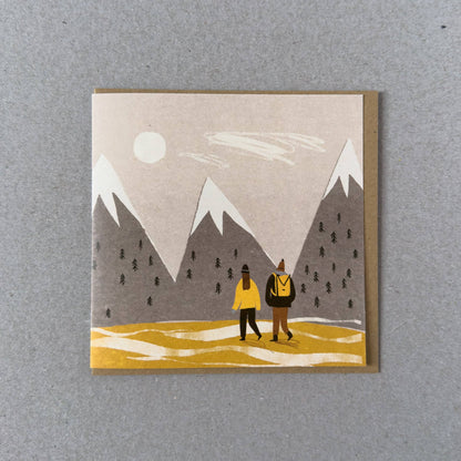 Fell Walk Greetings Card