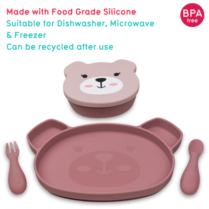 Baby Feeding Set, Pink