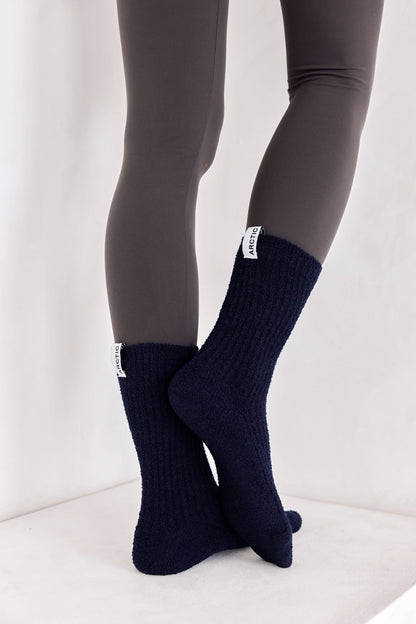 Cosy Socks - 100% Recycled - Navy - AW25