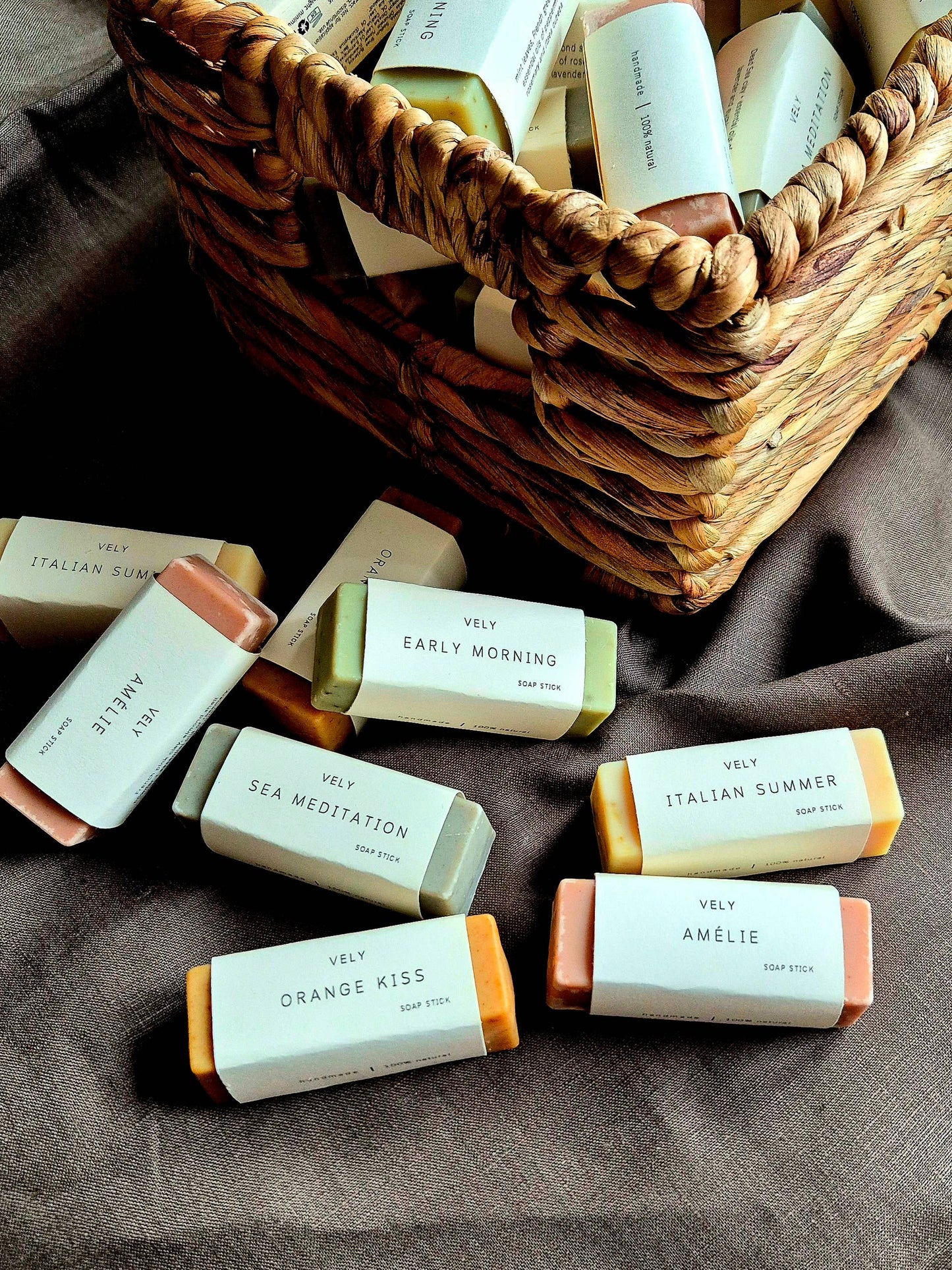 Natural Mini Soap, Guest Soap "Sea Meditation", 50g 