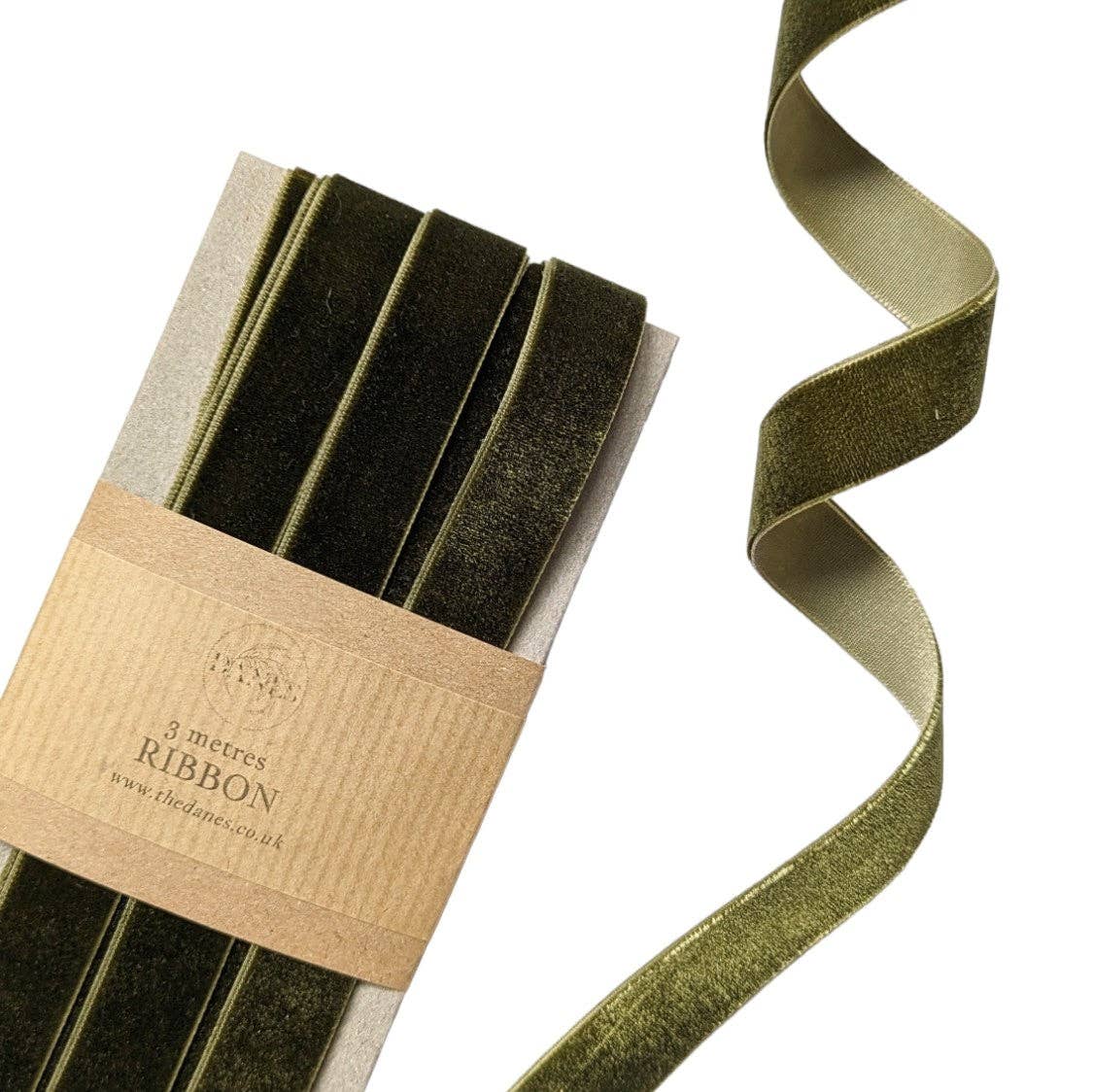 Velvet Ribbon - 16mm x 3M: Copper