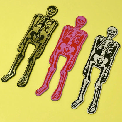 Skeleton Bookmark - Black