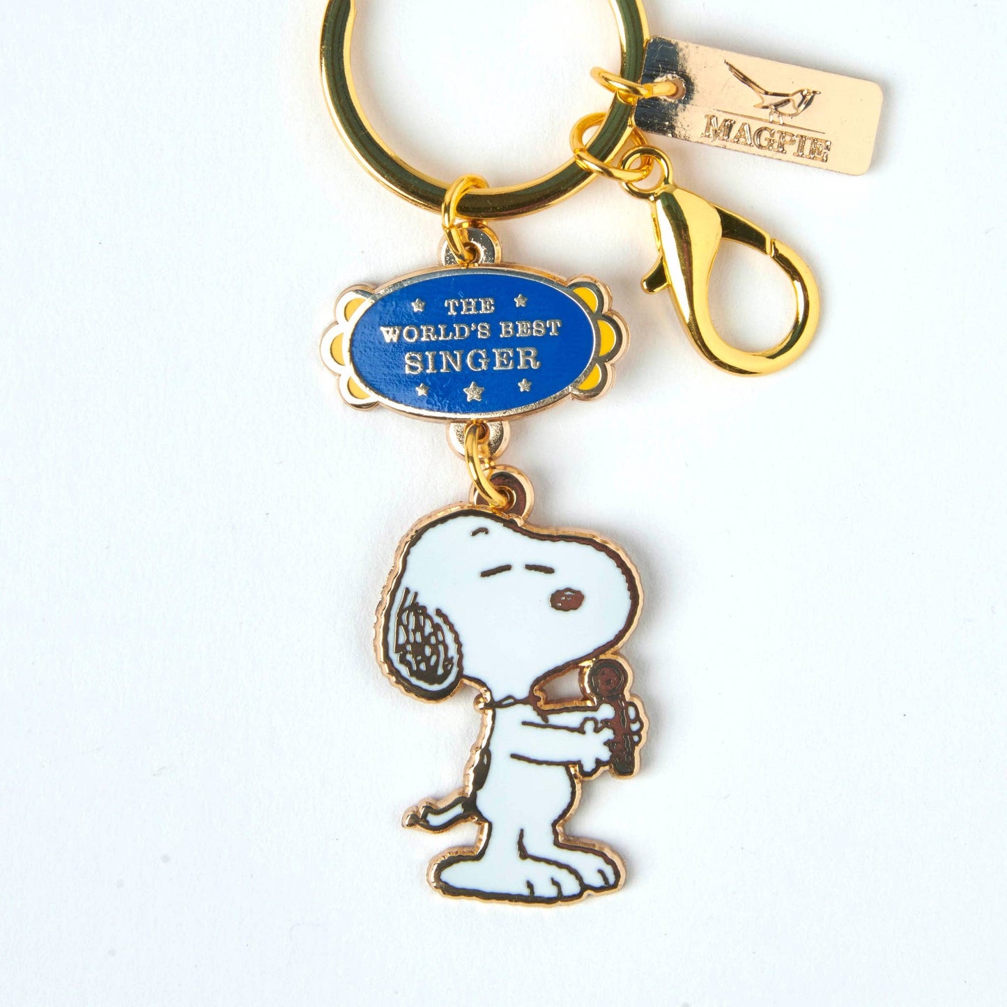 Peanuts World's Best Keyring Singer