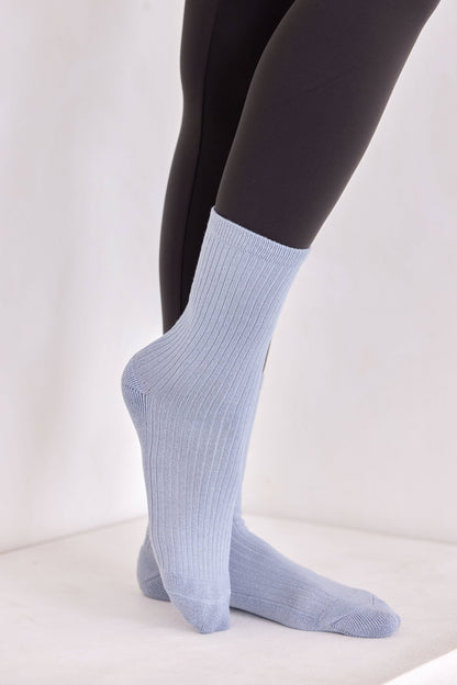 The Everyday Socks - 100% Bamboo - Sky Blue - AW25