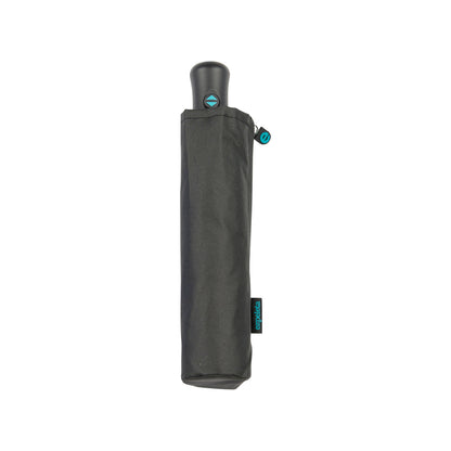 EZPELETA BASIC Auto open/close umbrella - Recycled fabric: Black