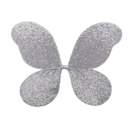 Magical Sequin Silver Fairy Wings (3-10 Years)