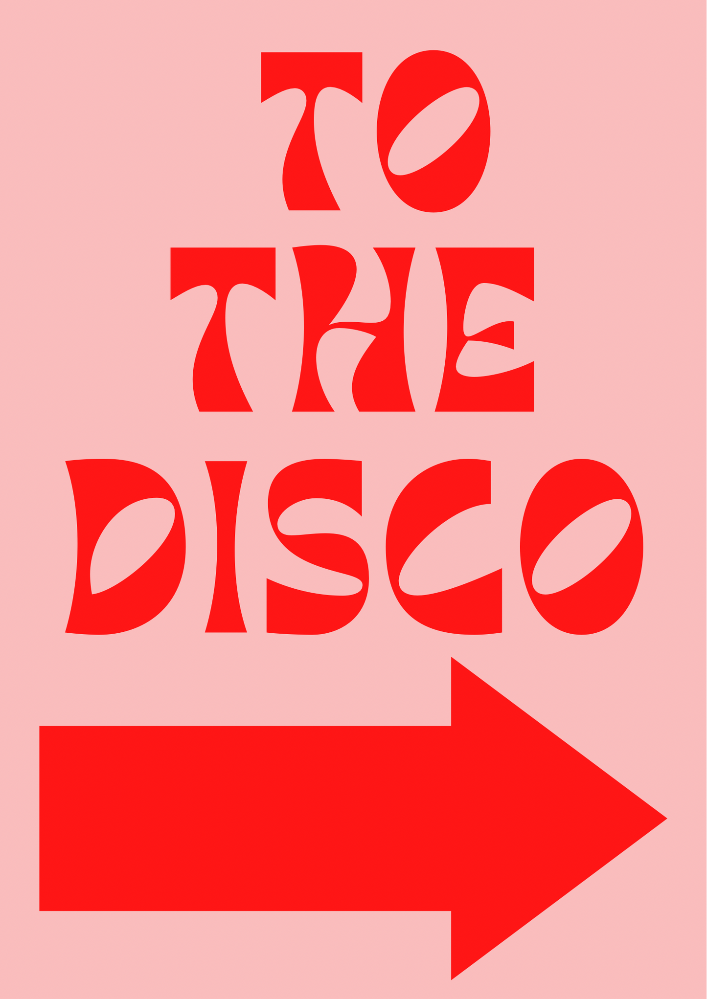 To the disco arrow print: A5