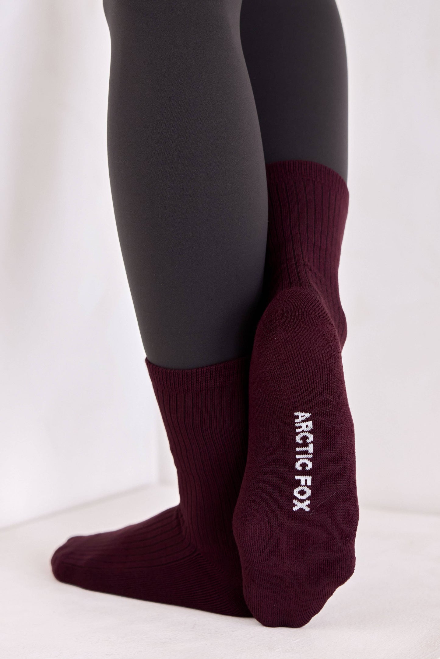 The Everyday Socks - 100% Bamboo - Plum - AW25