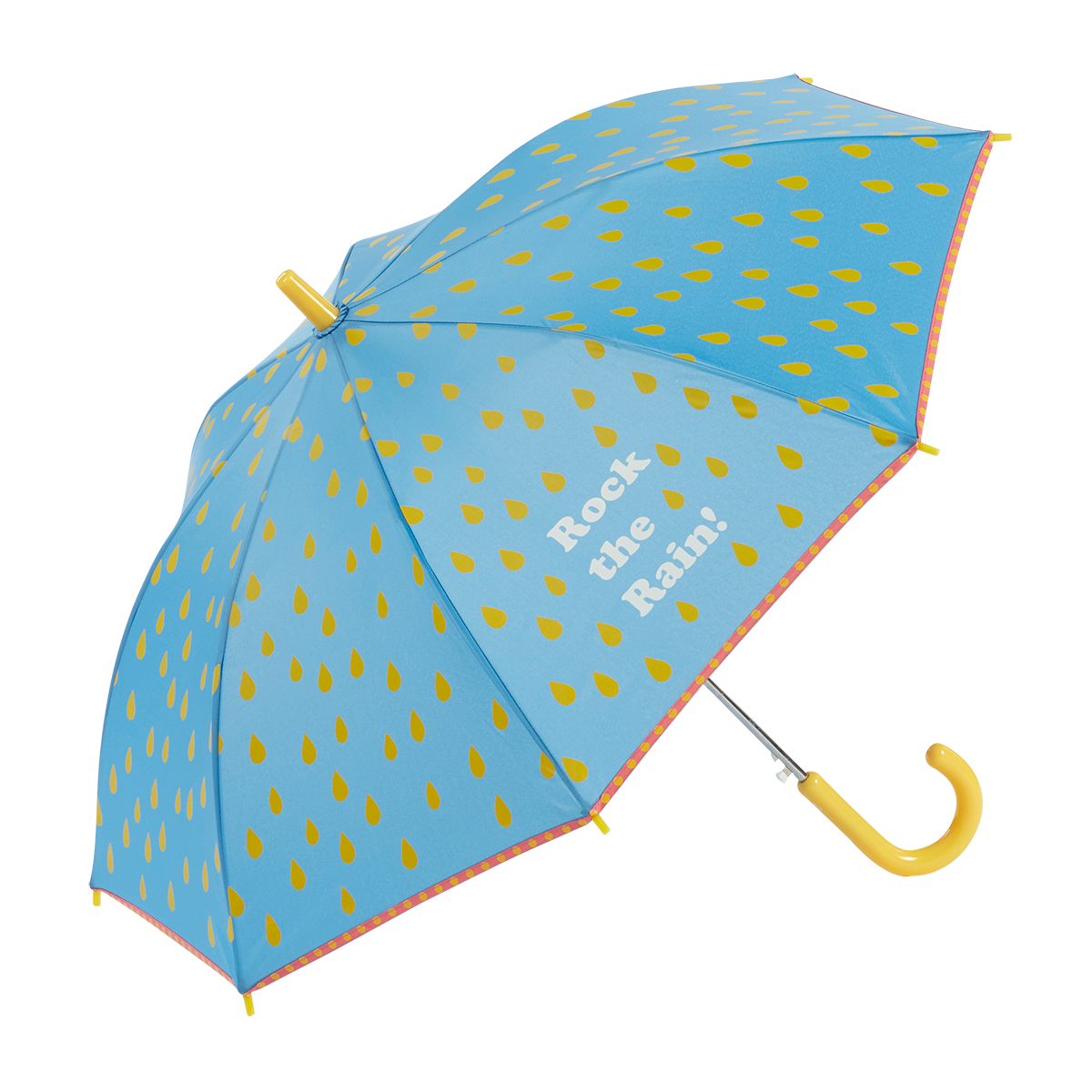 GOTTA KIDS Printed Umbrella Rock the Rain: Blue
