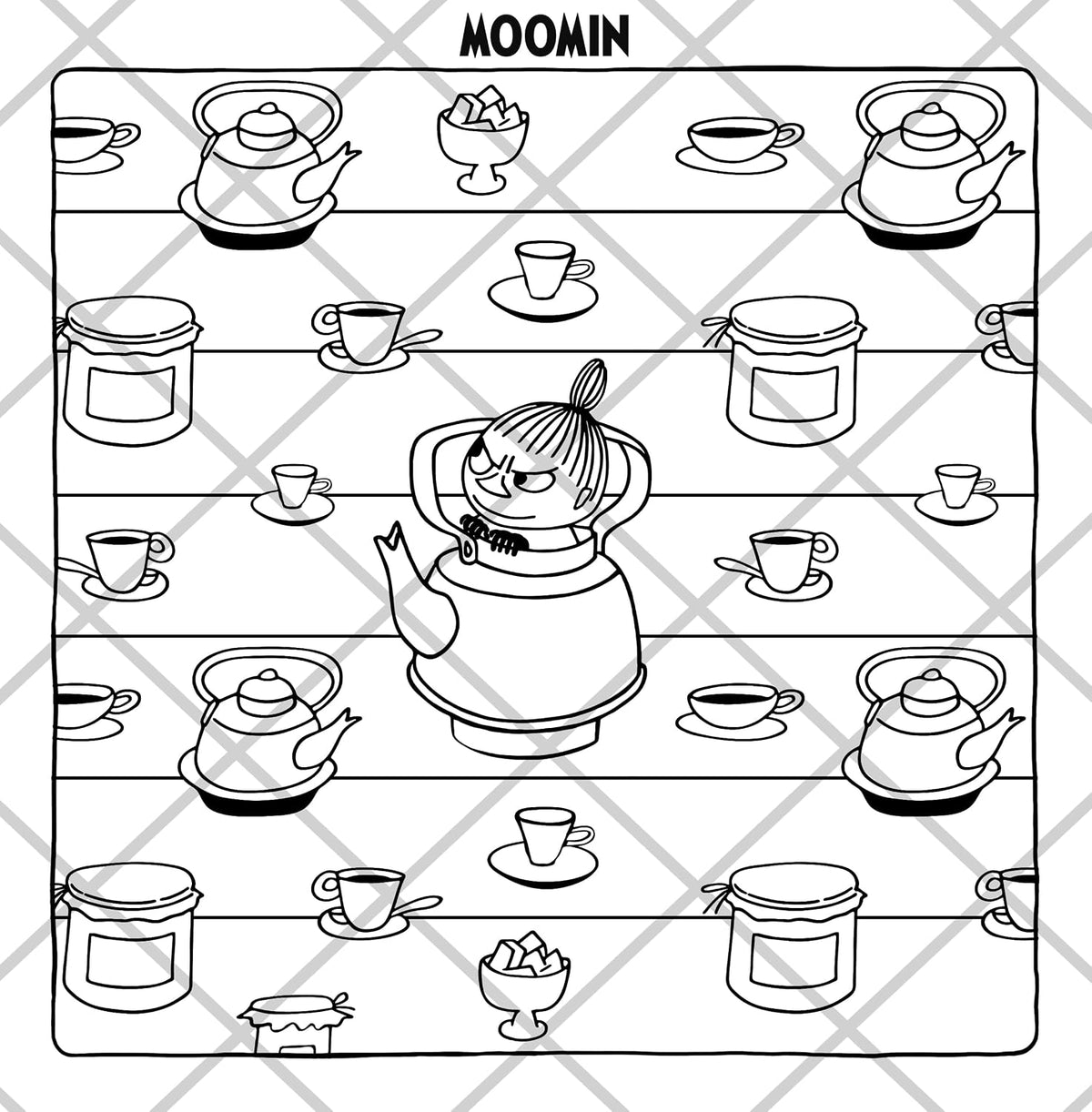Moomin Moments : A Cute And Cosy Colouring Book (PB)