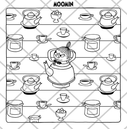 Moomin Moments : A Cute And Cosy Colouring Book (PB)