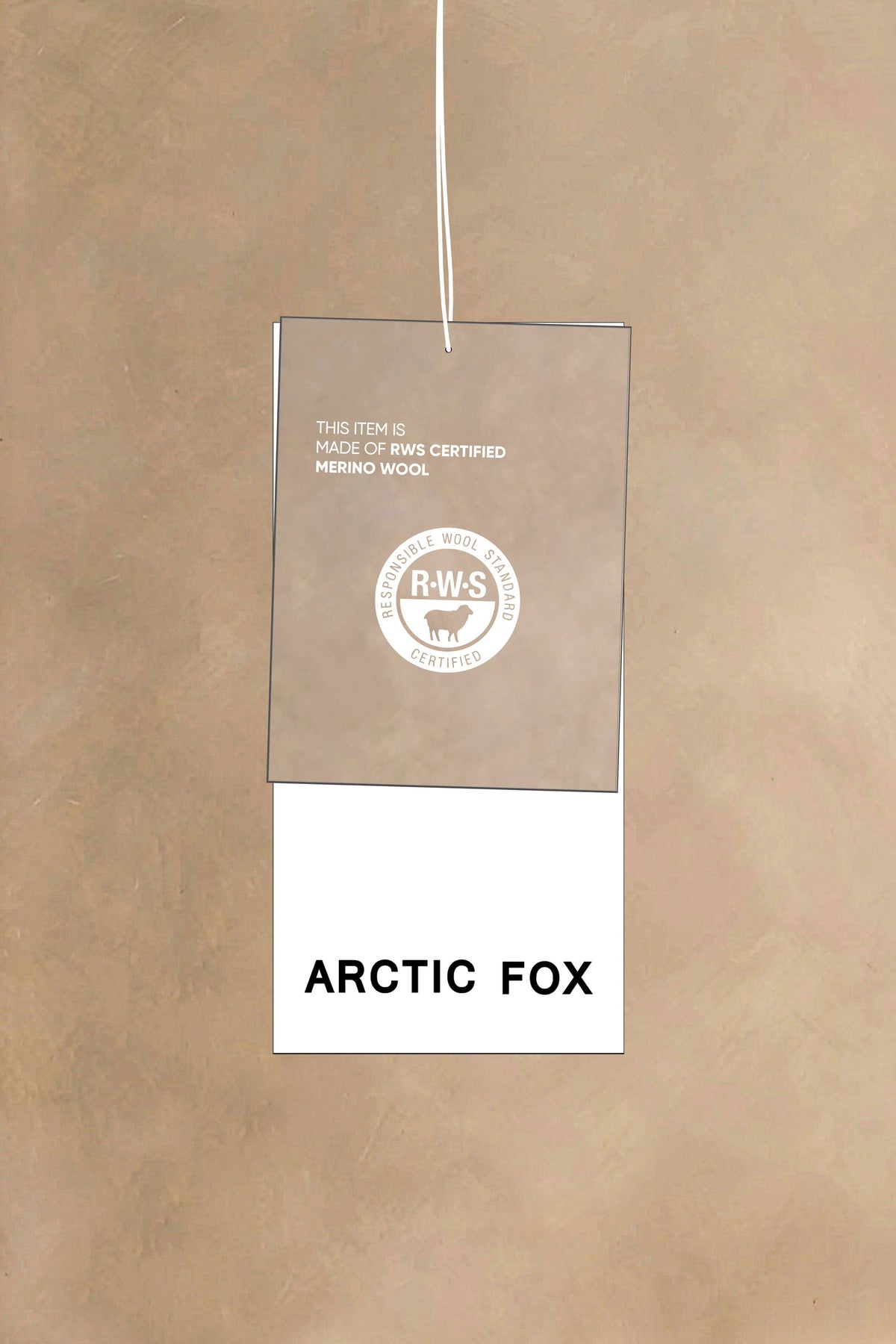 Merino Wool Triangle Scarf - Alpine Fern - AW25