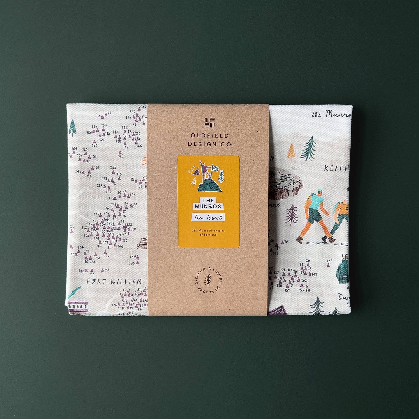 The Munros Tea Towel