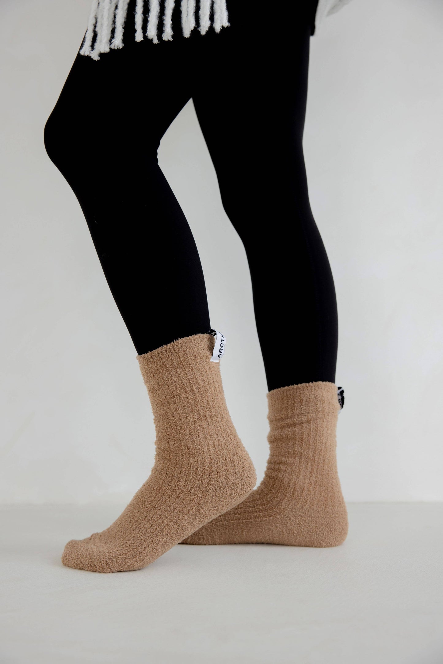 Cosy Socks - 100% Recycled - Beige - AW25