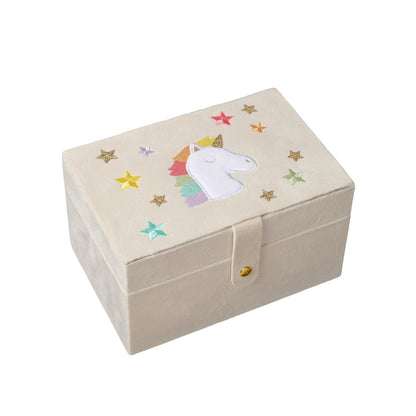 Rainbow Unicorn Large Jewellery Box