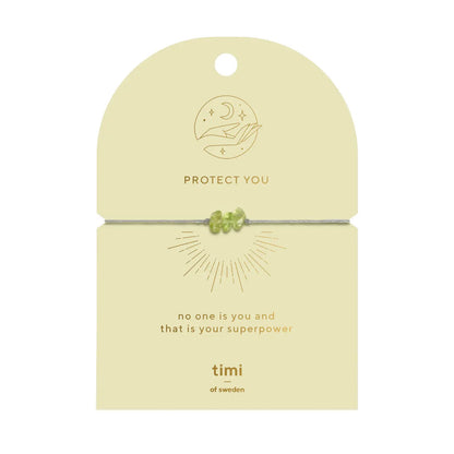 Protect You - Peridot Bracelet