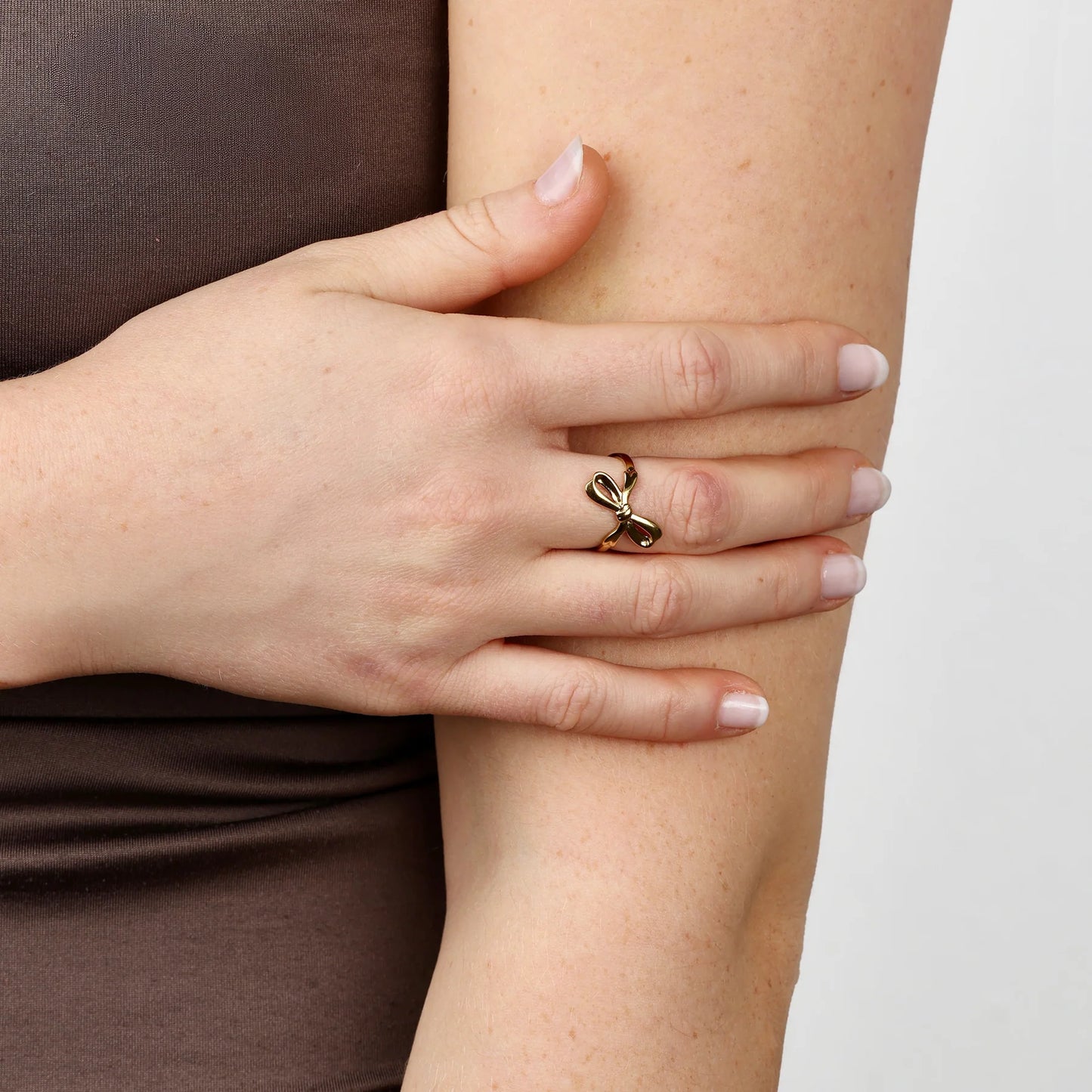 Havanna - Bow Ring Stainless Steel