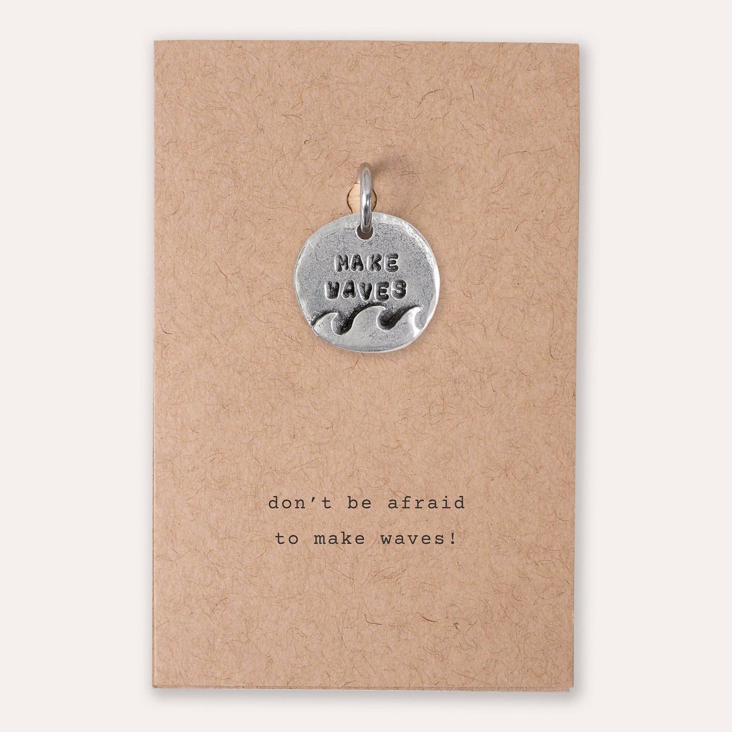 'Make Waves' Keyring Charm