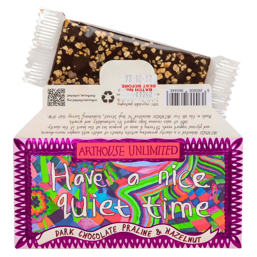 Joy Sized: Have a Nice Quiet Time, Dark Chocolate Praline & Hazelnut