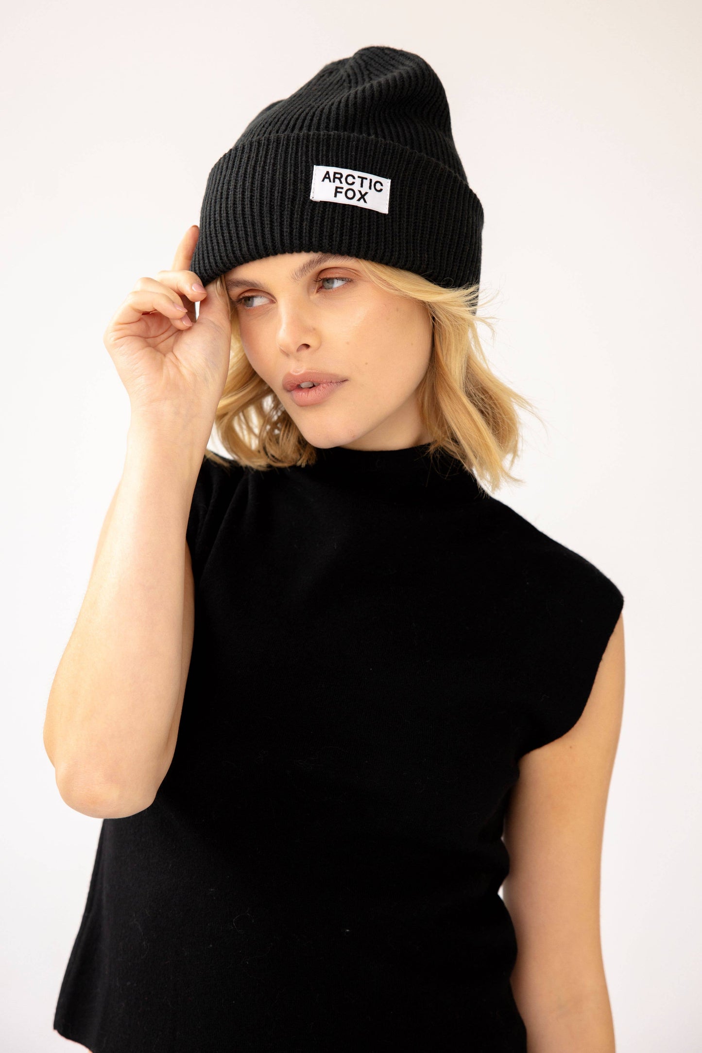 Recycled Bottle Beanie - Black Onyx - AW25