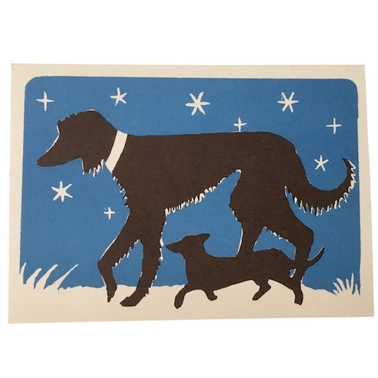 Card - Big Dog and Little Dog