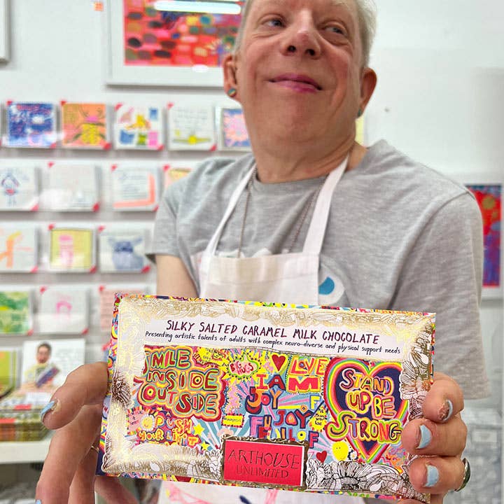 Full of Joy, Silky Milk Salted Caramel Chocolate Bar