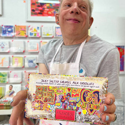 Full of Joy, Silky Milk Salted Caramel Chocolate Bar