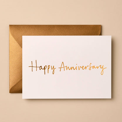 Happy Anniversary-White | Anniversary Card | Wedding Card