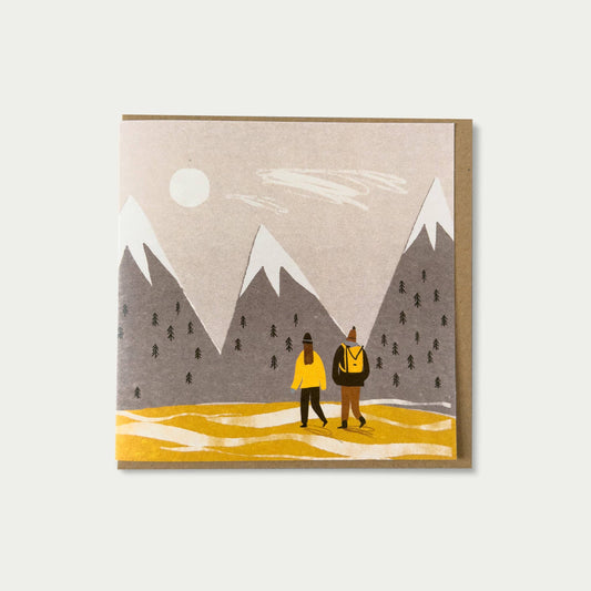 Fell Walk Greetings Card