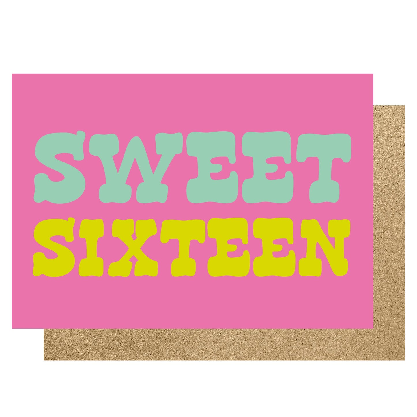 Sweet Sixteen card